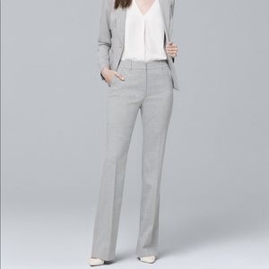 WHBM Suiting Slim Flare Pants 00 Short